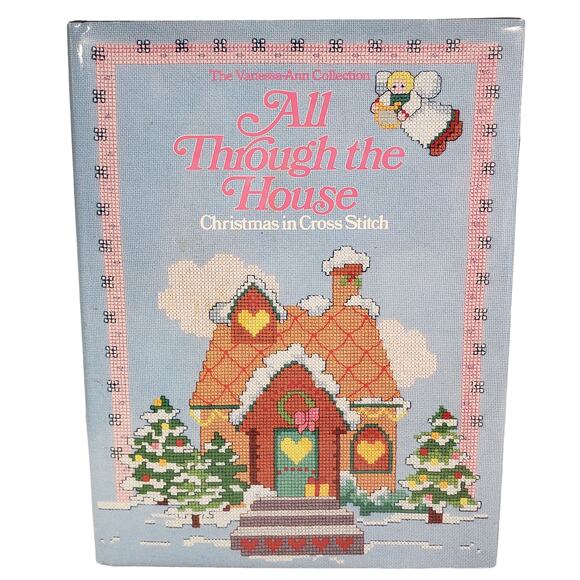Christmas Cross Stitch All Through The House Vanessa Ann Collection Hardback - Picture 13 of 13